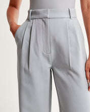 Elegante Damenhose mit geradem Bein