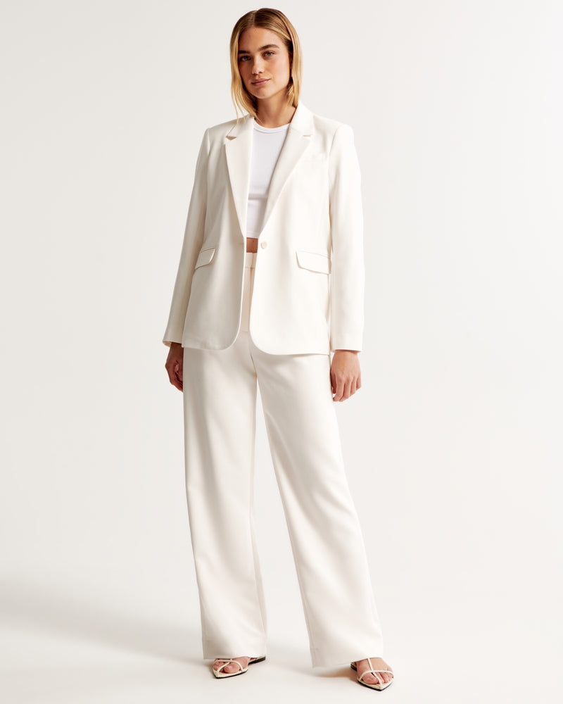 Elegante Damenhose mit geradem Bein