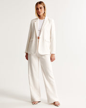 Elegante Damenhose mit geradem Bein