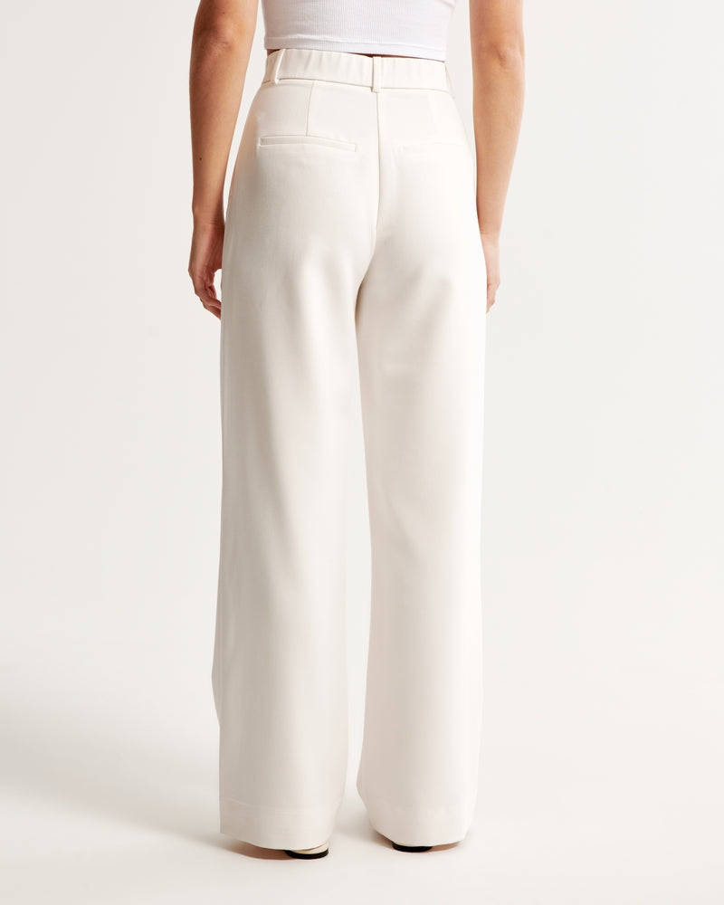 Elegante Damenhose mit geradem Bein