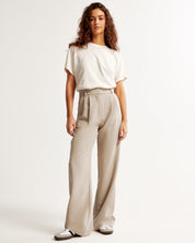 Elegante Damenhose mit geradem Bein