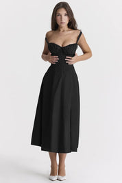Bequemes Bustier Sommerkleid