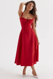 Bequemes Bustier Sommerkleid