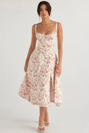 Bequemes Bustier Sommerkleid