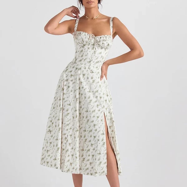 Bequemes Bustier Sommerkleid