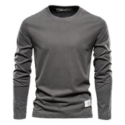 Klassisches langärmeliges Shirt, Herrenhemd