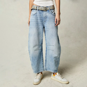 Weites Bein Sommer Jeans