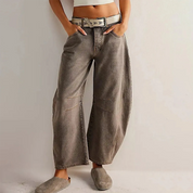 Weites Bein Sommer Jeans