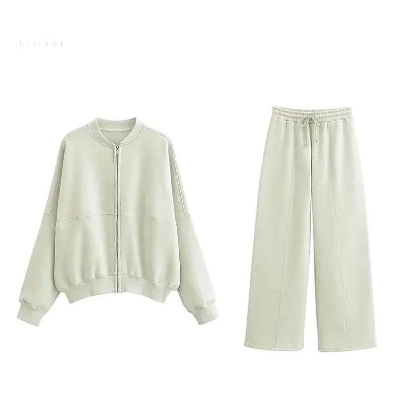 Set aus lockerer Jacke und Hose