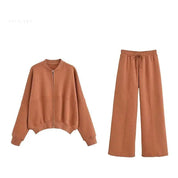 Set aus lockerer Jacke und Hose