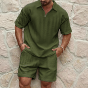Zweiteiliges Polo und Shorts Sommerset