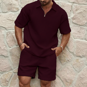 Zweiteiliges Polo und Shorts Sommerset