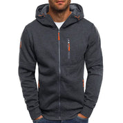 Stylische Kapuzenjacke Herren