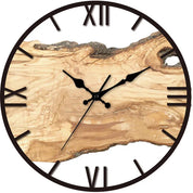 WuniRing Transparente Wanduhr