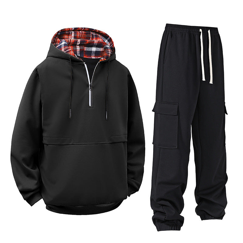Herren Hoodie Set mit Cargo Hose
