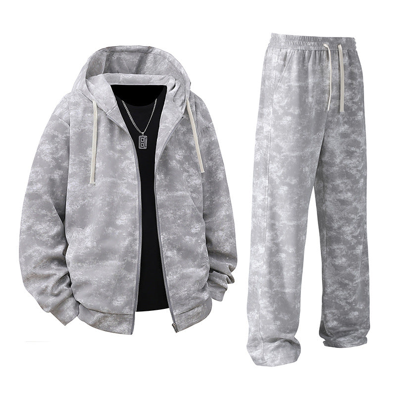 Herren Zweiteiler Set mit Kapuze und Jogginghose