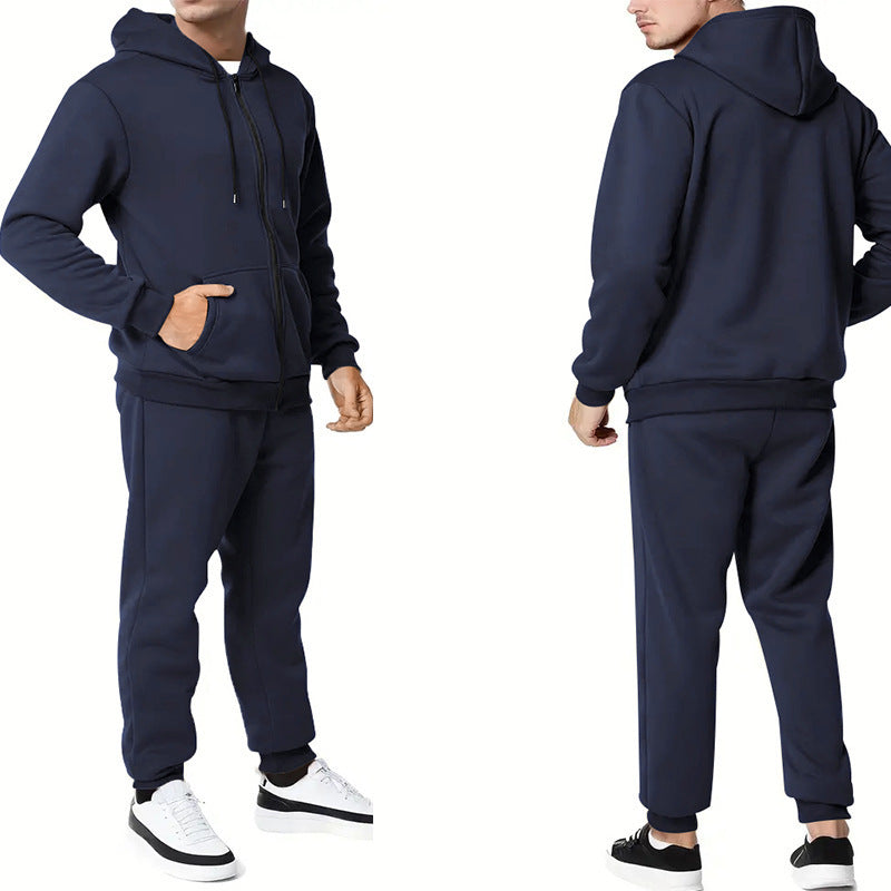 Herren Sportliches Hoodie Jogginganzug Set