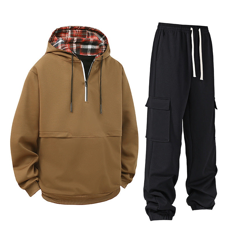 Herren Hoodie Set mit Cargo Hose