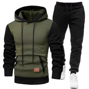 Herren Sportliches Hoodie Jogginghosen Set