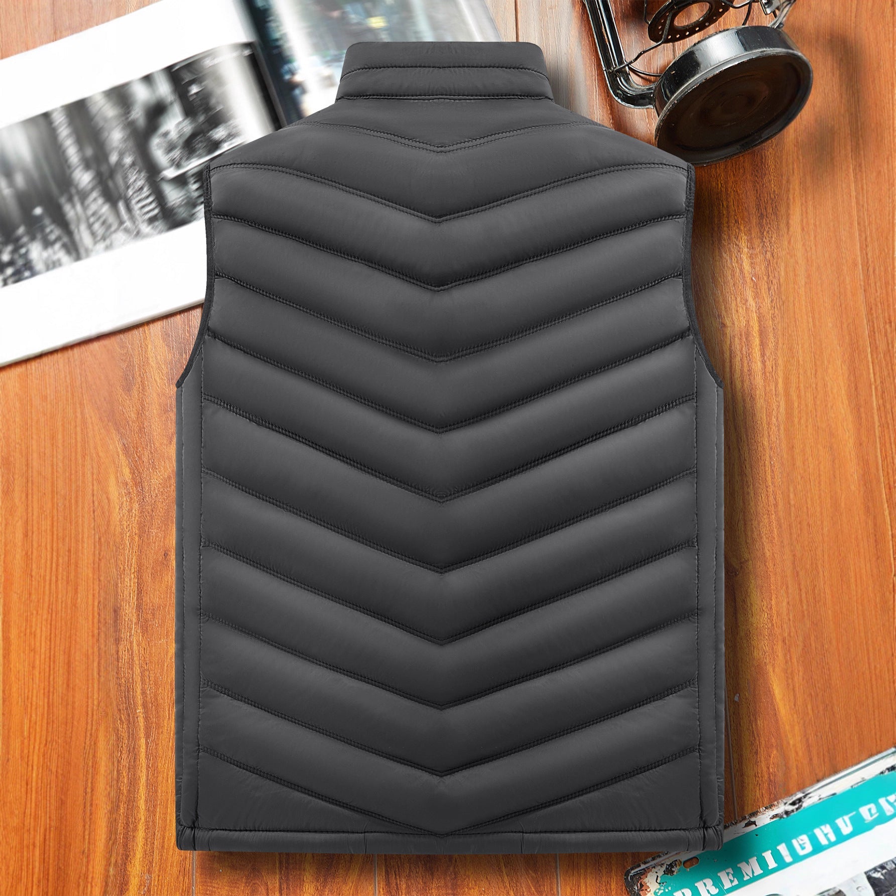 Damen Leichte Steppweste ärmellos