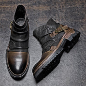 Strapazierfähige Herren Biker Stiefel