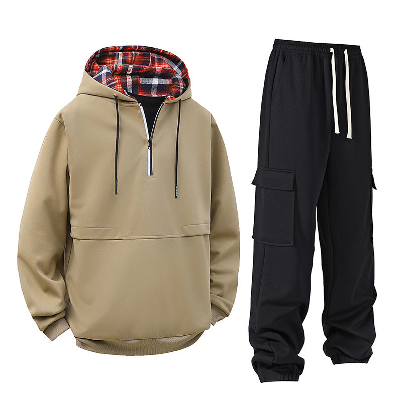 Herren Hoodie Set mit Cargo Hose