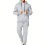 Herren Sportliches Hoodie Jogginganzug Set