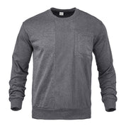 Stylisches Herren Sweatshirt mit Brusttasche