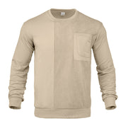 Stylisches Herren Sweatshirt mit Brusttasche