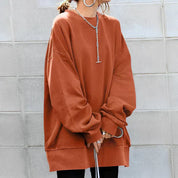 Lässiger Pullover in Übergröße