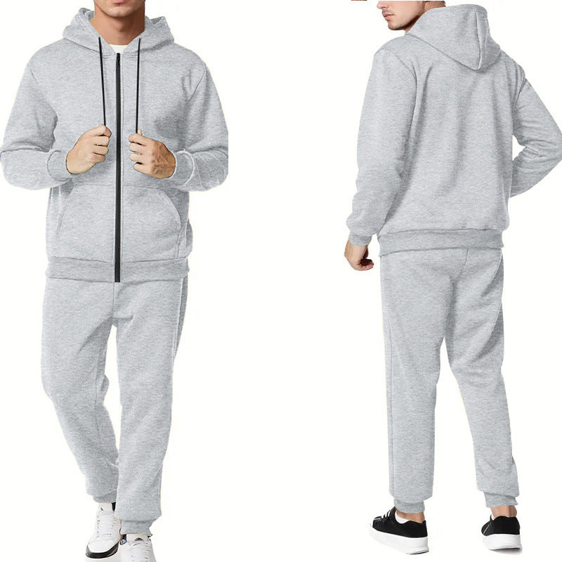 Herren Sportliches Hoodie Jogginganzug Set