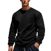 Stylisches Herren Sweatshirt mit Brusttasche