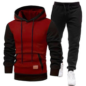 Herren Sportliches Hoodie Jogginghosen Set