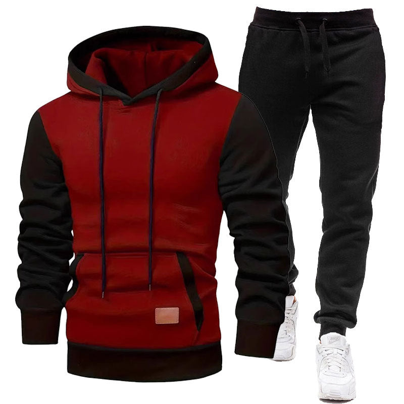 Herren Sportliches Hoodie Jogginghosen Set