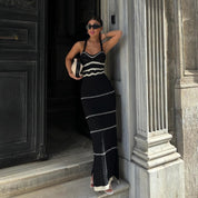 Elegantes ärmelloses Maxikleid