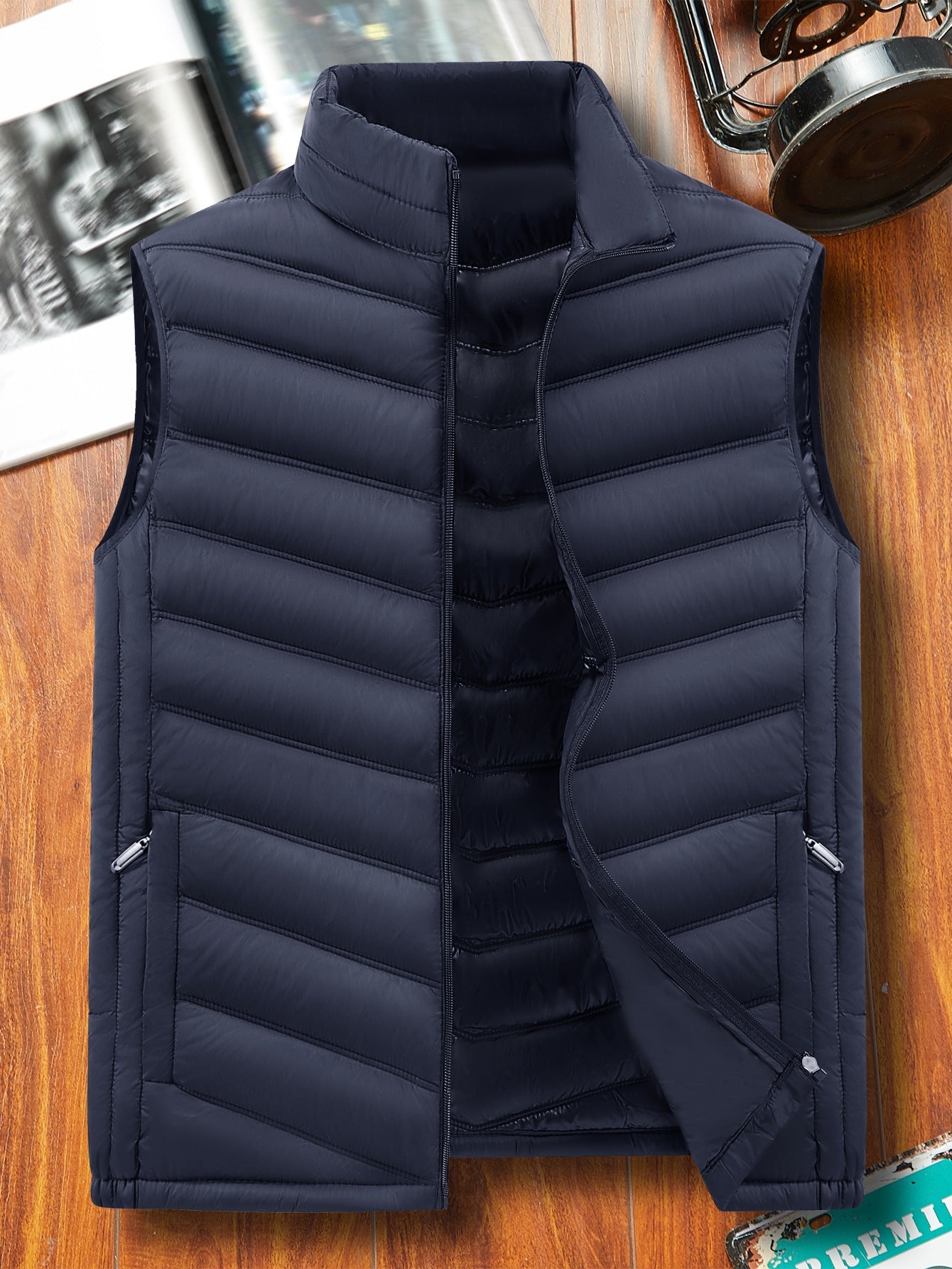 Damen Leichte Steppweste ärmellos