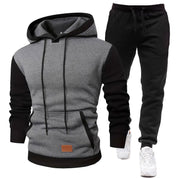 Herren Sportliches Hoodie Jogginghosen Set