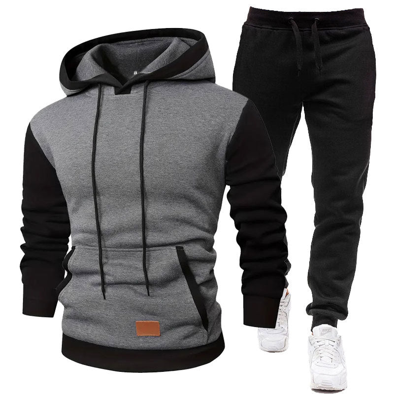 Herren Sportliches Hoodie Jogginghosen Set