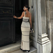 Elegantes ärmelloses Maxikleid