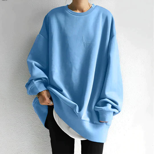 Lässiger Pullover in Übergröße