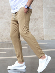 Herren Schmale Stretchhose