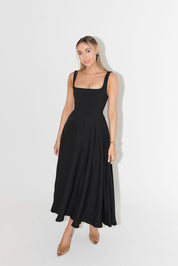 Schickes ärmelloses Maxikleid