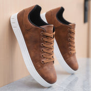 Hochwertige Herren Leder Sneaker