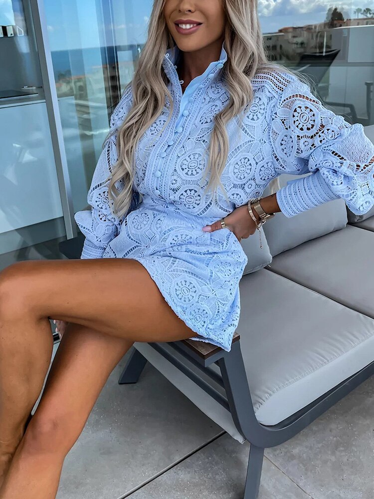 Spitzen Romper Kleid