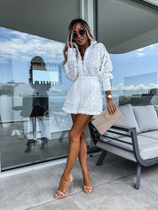 Spitzen Romper Kleid