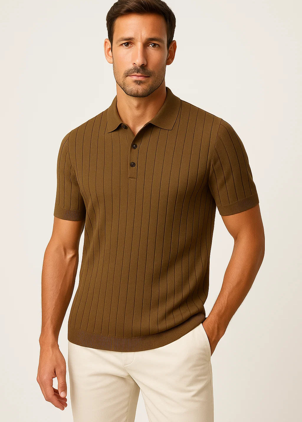 Poloshirt_aus_Rippenstrick_Brown.webp