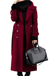 Langer Warmer Damen Cabanmantel