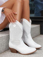 Atmungsaktive mittelhohe Cowboystiefel
