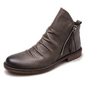 Schicke Stiefel aus Leder