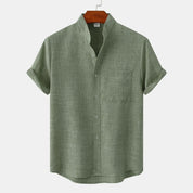 Lässiges Sommershirt mit Brusttasche